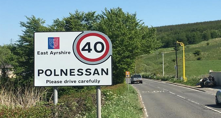 Polnessan Average Speed Camera