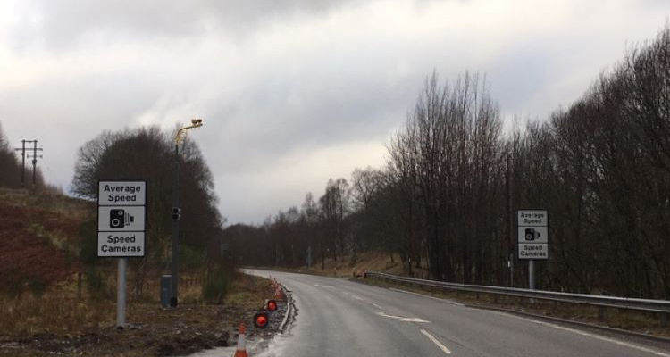 Average speed cameras A82/A85